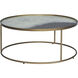 Thalia 35.5 X 15 inch Antique Brass Coffee Table